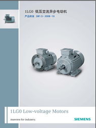 低压交流异步电动机样本 结构与选型指南